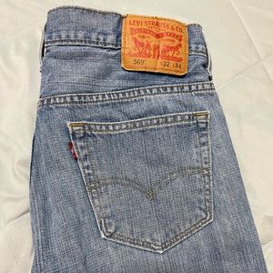 Levi Strauss & Co 569 32x34 washed blue denim Jean